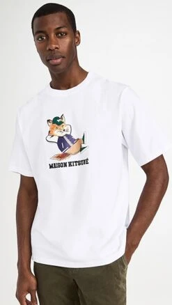 Maison Kitsune Dressed Fox Easy Tee