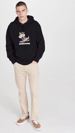 Maison Kitsune Dressed Fox Relaxed Hoodie -Shopbop maisk312331071b 1678394506892 2 0. UX357 QL90