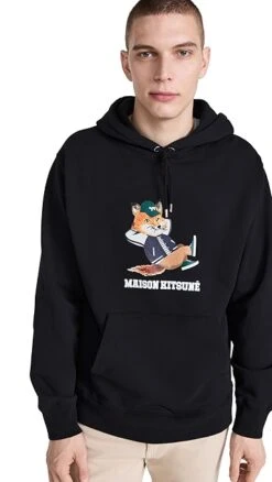 Maison Kitsune Dressed Fox Relaxed Hoodie -Shopbop maisk312331071b 1678394507001 2 0. UX357 QL90
