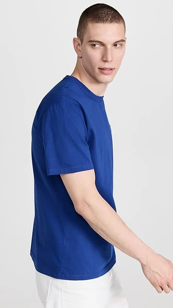 Maison Kitsune Chillax Fox Patch Classic T-Shirt 5 Maison Kitsune Chillax Fox Patch Classic T-Shirt - Image 3