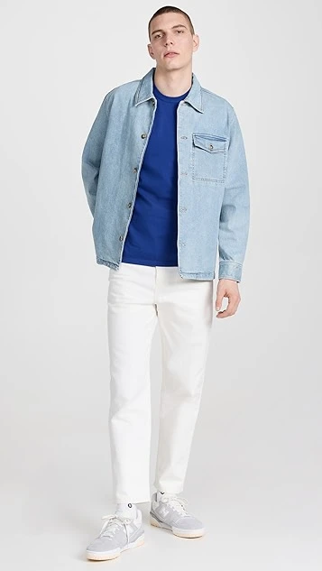 Maison Kitsune Chillax Fox Patch Classic T-Shirt 6 Maison Kitsune Chillax Fox Patch Classic T-Shirt - Image 4