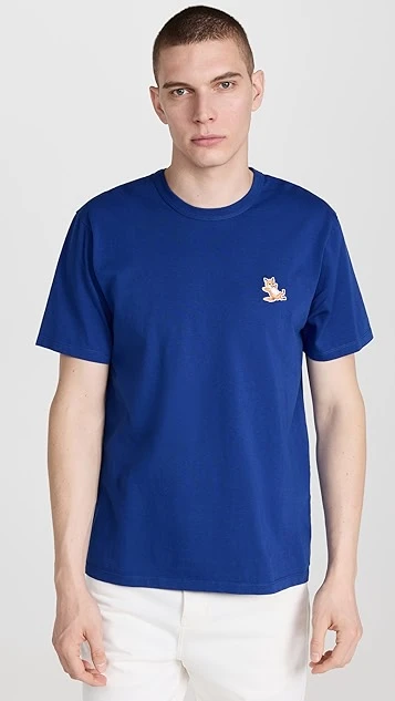 Maison Kitsune Chillax Fox Patch Classic T-Shirt 9 Maison Kitsune Chillax Fox Patch Classic T-Shirt - Image 7