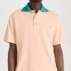 Maison Kitsune Tonal Fox Head Patch Polo -Shopbop maisk3124812424 1680899802281 2 0. UX357 QL90