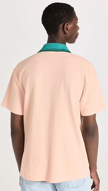 Maison Kitsune Tonal Fox Head Patch Polo 4 Maison Kitsune Tonal Fox Head Patch Polo - Image 2