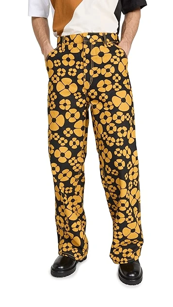 Marni Marni X Carhartt WIP Trousers 8 Marni Marni X Carhartt WIP Trousers - Image 6