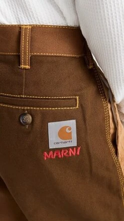Marni Marni X Carhartt WIP Trousers 13 Marni Marni X Carhartt WIP Trousers -Shopbop marni3060212698 1673546235120 2 0. UX357 QL90