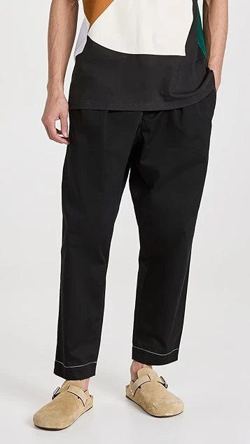 Marni Contrast Stitch Trousers 3 Marni Contrast Stitch Trousers