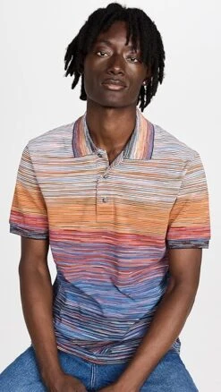 Missoni Short Sleeve Polo 14 Missoni Short Sleeve Polo -Shopbop missc301321f04f 1666112583415 2 0. UX357 QL90