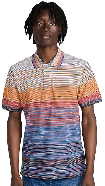 Missoni Short Sleeve Polo 9 Missoni Short Sleeve Polo - Image 7