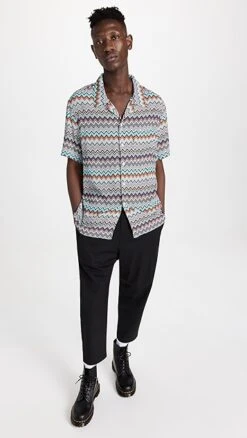 Missoni Camicia Bowling Shirt -Shopbop missc301361f319 1674834597427 2 0. UX357 QL90