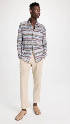 Missoni Camicia Long Sleeve Shirt -Shopbop missc301381f31b 1674833479402 2 0. UX357 QL90