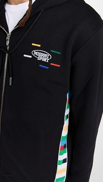 Missoni Felpa Full Zip Con Cappuccio 7 Missoni Felpa Full Zip Con Cappuccio - Image 5