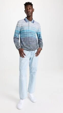 Missoni Manica Lunga Long Sleeve Polo 12 Missoni Manica Lunga Long Sleeve Polo -Shopbop missc301421f31e 1674833440338 2 0. UX357 QL90