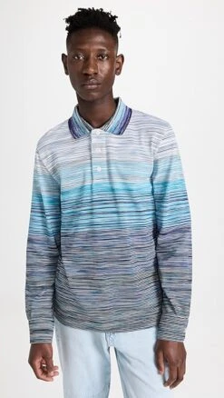 Missoni Manica Lunga Long Sleeve Polo 15 Missoni Manica Lunga Long Sleeve Polo -Shopbop missc301421f31e 1674833440640 2 0. UX357 QL90