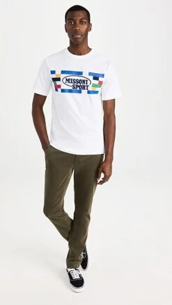 Missoni Short Sleeve T-Shirt 12 Missoni Short Sleeve T-Shirt -Shopbop missc301431f31f 1675452451629 2 0. UX357 QL90