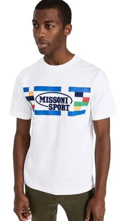 Missoni Short Sleeve T-Shirt 14 Missoni Short Sleeve T-Shirt -Shopbop missc301431f31f 1675452451849 2 0. UX357 QL90
