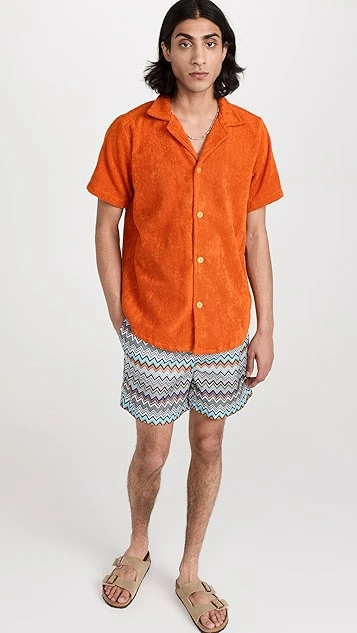 Missoni Costume Regular 5" Shorts 6 Missoni Costume Regular 5" Shorts - Image 4