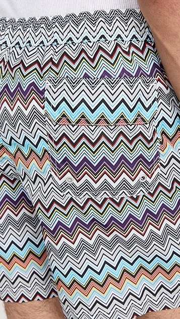 Missoni Costume Regular 5" Shorts 7 Missoni Costume Regular 5" Shorts - Image 5