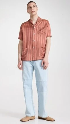 Maison Margiela Short Sleeved Shirt 12 Maison Margiela Short Sleeved Shirt -Shopbop mmmar3023111de9 1678469412520 2 0. UX357 QL90