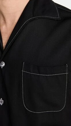 Maison Margiela Short-Sleeved Shirt 13 Maison Margiela Short-Sleeved Shirt -Shopbop mmmar302331071c 1677693944811 2 0. UX357 QL90