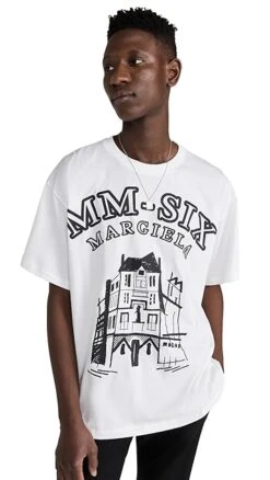 MM6 Maison Margiela Logo T-Shirt 15 MM6 Maison Margiela Logo T-Shirt -Shopbop mmsix3037410cd7 1672766356885 2 0. UX357 QL90