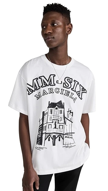 MM6 Maison Margiela Logo T-Shirt 9 MM6 Maison Margiela Logo T-Shirt - Image 7