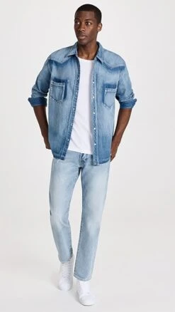 MOUSSY VINTAGE Mvm Cut-Off Denim Shirt 12 MOUSSY VINTAGE Mvm Cut-Off Denim Shirt -Shopbop mouss302501af57 1680293905605 2 0. UX357 QL90