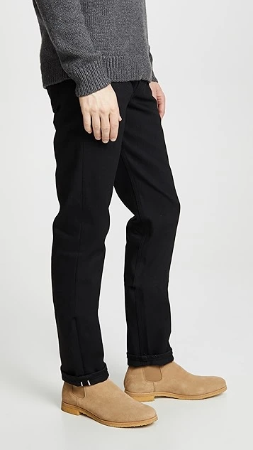 Naked & Famous Weird Guy Solid Black Selvedge 5 Naked & Famous Weird Guy Solid Black Selvedge - Image 3