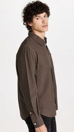 Norse Projects Algot Tencel Shirt -Shopbop norse305021702b 1666716568642 2 0. UX357 QL90