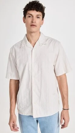 Norse Projects Carsten Striped Shirt -Shopbop norse3050417ec9 1680038138671 2 0. UX357 QL90