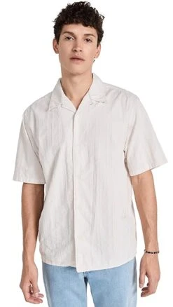 Norse Projects Carsten Striped Shirt -Shopbop norse3050417ec9 1680038138754 2 0. UX357 QL90