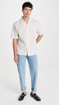 Norse Projects Carsten Striped Shirt -Shopbop norse3050417ec9 1680038140011 2 0. UX357 QL90