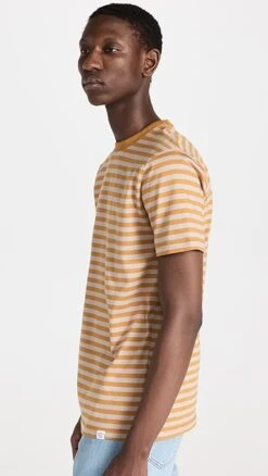 Norse Projects Niels Classic Stripe Short Sleeve Shirt -Shopbop norse3051126544 1680794343730 2 0. UX357 QL90