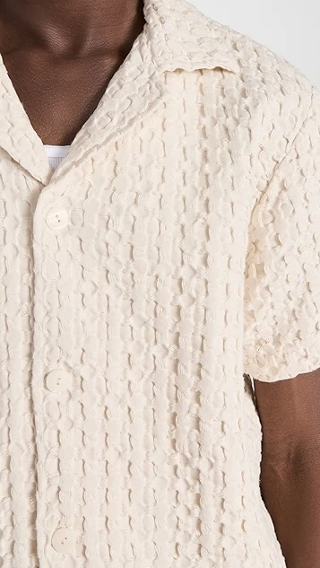 OAS Cuba Waffle Shirt 7 OAS Cuba Waffle Shirt - Image 5