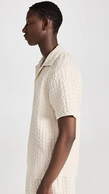 OAS Cuba Waffle Shirt 5 OAS Cuba Waffle Shirt - Image 3