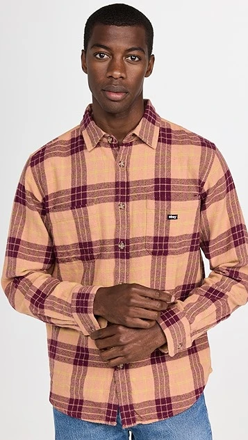 Obey Arnold Woven Shirt 3 Obey Arnold Woven Shirt