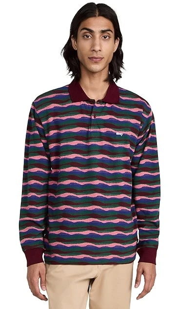 Obey Monaco Jacquard Polo 8 Obey Monaco Jacquard Polo - Image 6