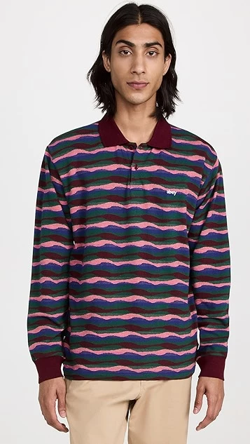 Obey Monaco Jacquard Polo 9 Obey Monaco Jacquard Polo - Image 7