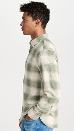 Officine Generale Giacomo Brushed Shirt 11 Officine Generale Giacomo Brushed Shirt -Shopbop ogene301721e1ad 1661971683951 2 0. UX357 QL90