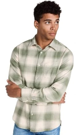 Officine Generale Giacomo Brushed Shirt 15 Officine Generale Giacomo Brushed Shirt -Shopbop ogene301721e1ad 1661971685229 2 0. UX357 QL90