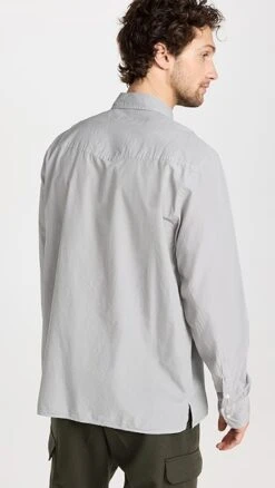 Officine Generale Emory Contrast Stitch Shirt -Shopbop ogene3017897842 1673653224364 2 0. UX357 QL90
