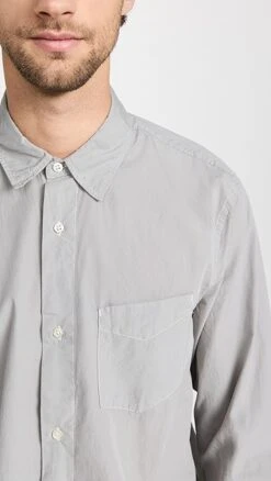 Officine Generale Emory Contrast Stitch Shirt -Shopbop ogene3017897842 1673653224477 2 0. UX357 QL90