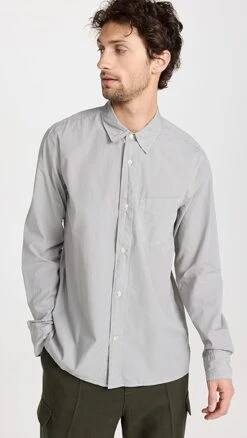 Officine Generale Emory Contrast Stitch Shirt -Shopbop ogene3017897842 1673653224491 2 0. UX357 QL90