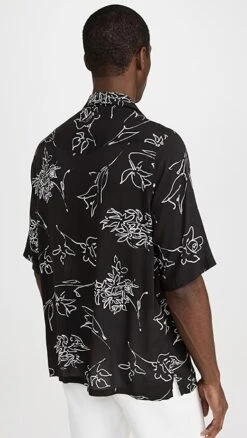 Officine Generale Eren Calligraphy Print Shirt -Shopbop ogene3017917056 1669750653031 2 0. UX357 QL90