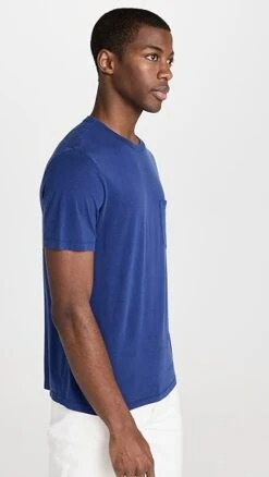 Officine Generale Tee Pocket Pigment Dye Lyocell Cotton Tee -Shopbop ogene3018416461 1675285769334 2 0. UX357 QL90