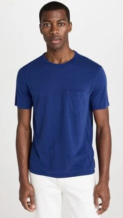Officine Generale Tee Pocket Pigment Dye Lyocell Cotton Tee -Shopbop ogene3018416461 1675285769363 2 0. UX357 QL90