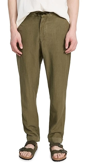 Officine Generale Joseph Garment Dye Linen Cotton Pants 8 Officine Generale Joseph Garment Dye Linen Cotton Pants - Image 6