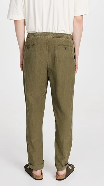 Officine Generale Joseph Garment Dye Linen Cotton Pants 4 Officine Generale Joseph Garment Dye Linen Cotton Pants - Image 2