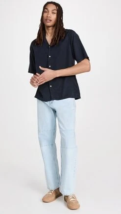 Officine Generale Eren Shirt Pgmt Dye Lyocell -Shopbop ogene3019015d50 1677101379708 2 0. UX357 QL90