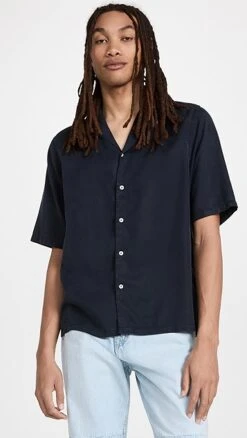 Officine Generale Eren Shirt Pgmt Dye Lyocell -Shopbop ogene3019015d50 1677101379851 2 0. UX357 QL90